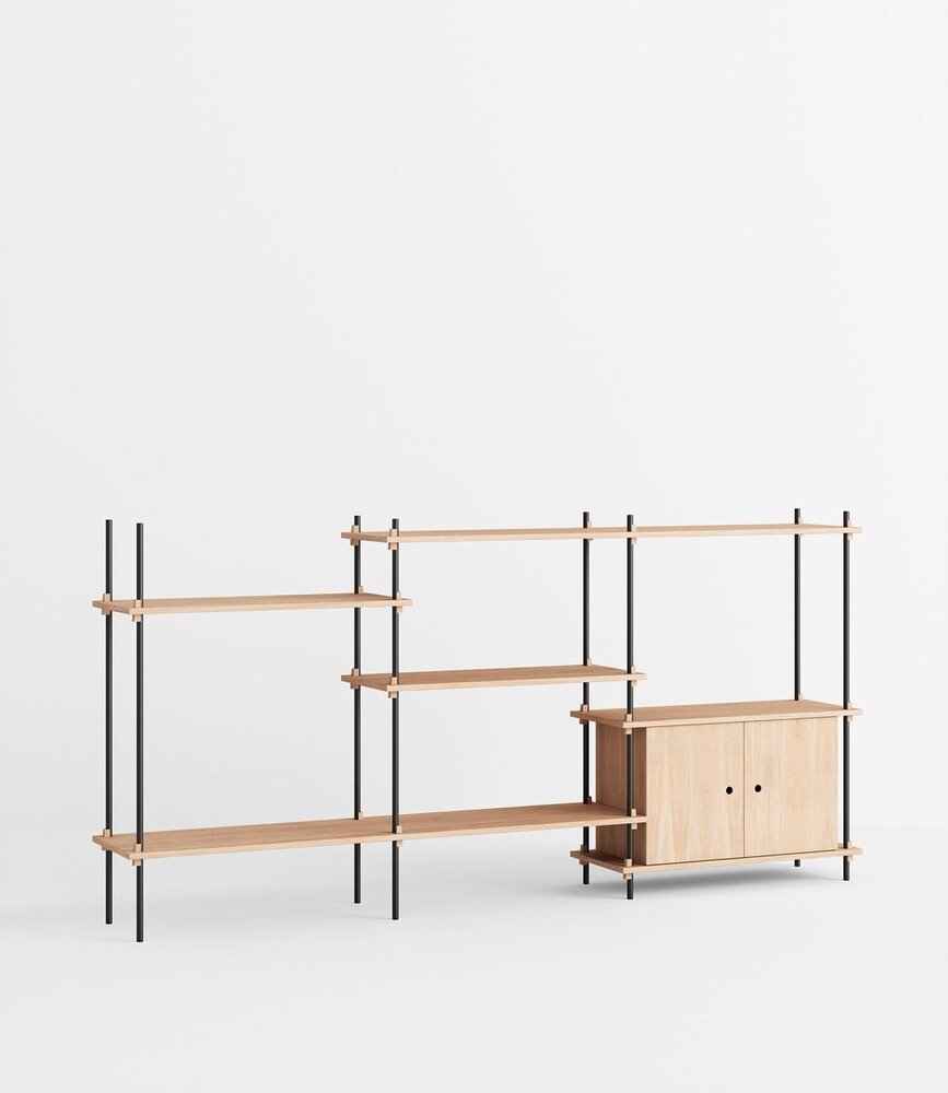 Moebe Moebe Shelving system S.115.3.B (diverse kleurencombinaties) Moebe Moebe Shelving system S.115.3.B (diverse kleurencombinaties)