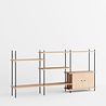 Moebe Moebe Shelving system S.115.3.B (diverse kleurencombinaties) Moebe Moebe Shelving system S.115.3.B (diverse kleurencombinaties)