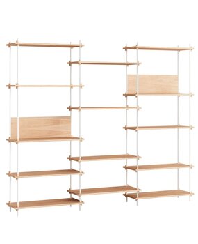 Moebe Moebe Shelving system S.200.3.A (different colours) Moebe Moebe Shelving system S.200.3.A (different colours)