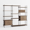 Moebe Moebe Shelving system S.200.3.B (diverse kleurencombinaties) Moebe Moebe Shelving system S.200.3.B (diverse kleurencombinaties)