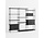 Moebe Shelving system S.200.3.B  (different colour combinations)