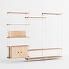 Moebe Moebe Shelving system S.200.3.C (different colour combinations) Moebe Moebe Shelving system S.200.3.C (different colour combinations)