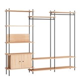 Moebe Moebe Shelving system S.200.3.C (diverse kleuren) Moebe Moebe Shelving system S.200.3.C (diverse kleuren)