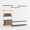 Moebe Moebe Shelving system S.200.3.C (different colour combinations) Moebe Moebe Shelving system S.200.3.C (different colour combinations)