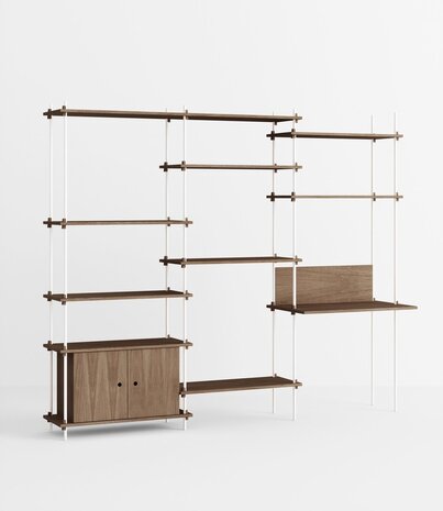 Moebe Moebe Shelving system S.200.3.D (different colour combinations) Moebe Moebe Shelving system S.200.3.D (different colour combinations)