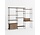 Moebe Shelving system S.200.3.D  (different colour combinations)