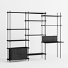 Moebe Moebe Shelving system S.200.3.D (different colour combinations) Moebe Moebe Shelving system S.200.3.D (different colour combinations)