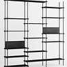 Moebe Moebe Shelving system S.255.3.A (different colour combinations) Moebe Moebe Shelving system S.255.3.A (different colour combinations)