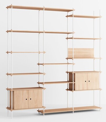 Moebe Moebe Shelving system S.255.3.B (diverse kleurencombinaties) Moebe Moebe Shelving system S.255.3.B (diverse kleurencombinaties)