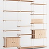 Moebe Moebe Shelving system S.255.3.B (different colour combinations) Moebe Moebe Shelving system S.255.3.B (different colour combinations)