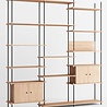 Moebe Moebe Shelving system S.255.3.B (different colour combinations) Moebe Moebe Shelving system S.255.3.B (different colour combinations)