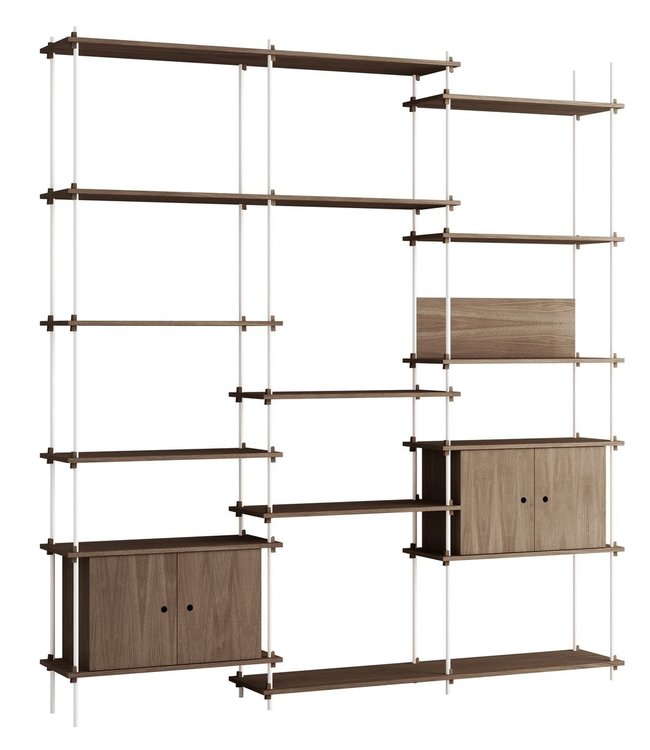 Moebe Moebe Shelving system S.255.3.B  (different colours)