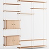 Moebe Moebe Shelving system S.255.3.C (different colour combinations) Moebe Moebe Shelving system S.255.3.C (different colour combinations)