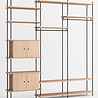 Moebe Moebe Shelving system S.255.3.C (different colour combinations) Moebe Moebe Shelving system S.255.3.C (different colour combinations)