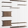 Moebe Moebe Shelving system S.255.3.C (different colour combinations) Moebe Moebe Shelving system S.255.3.C (different colour combinations)
