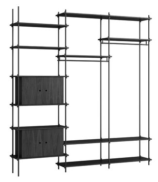 Moebe Moebe Shelving system S.255.3.C (different colours)