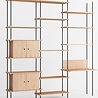 Moebe Moebe Shelving system S.255.3.D (different colour combinations) Moebe Moebe Shelving system S.255.3.D (different colour combinations)