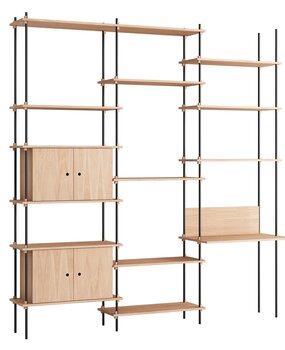 Moebe Moebe Shelving system S.255.3.D  (diverse kleuren)