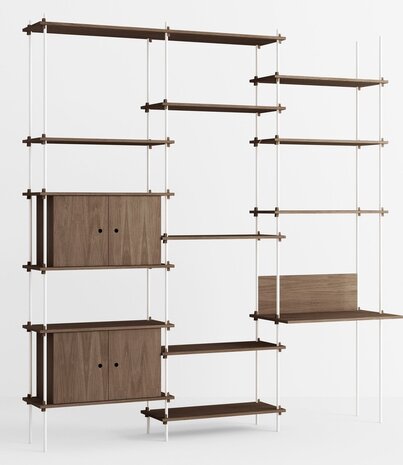 Moebe Moebe Shelving system S.255.3.D (different colour combinations) Moebe Moebe Shelving system S.255.3.D (different colour combinations)