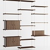 Moebe Moebe Shelving system S.255.3.D (different colour combinations) Moebe Moebe Shelving system S.255.3.D (different colour combinations)