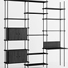 Moebe Moebe Shelving system S.255.3.D (different colour combinations) Moebe Moebe Shelving system S.255.3.D (different colour combinations)