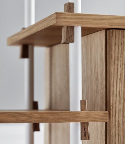 Moebe Moebe Shelving system S.200.3.B (different colour combinations) Moebe Moebe Shelving system S.200.3.B (different colour combinations)