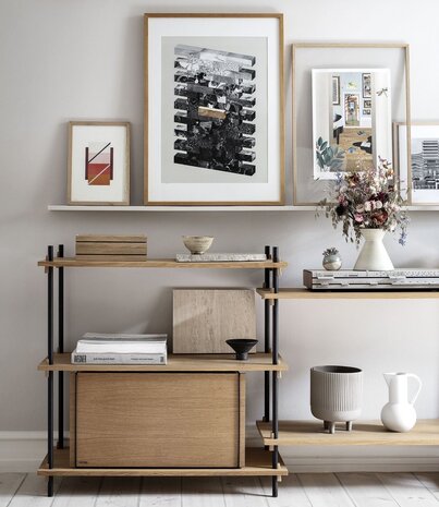 Moebe Moebe Shelving system S.65.3.A (diverse kleurencombinaties) Moebe Moebe Shelving system S.65.3.A (diverse kleurencombinaties)