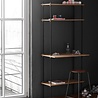 Moebe Moebe Shelving system S.255.2.F (different colour combinations) Moebe Moebe Shelving system S.255.2.F (different colour combinations)
