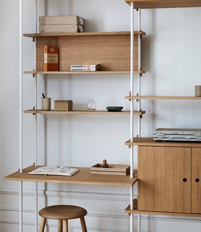 Moebe Moebe Shelving system S.255.2.E (diverse kleurencombinaties) Moebe Moebe Shelving system S.255.2.E (diverse kleurencombinaties)