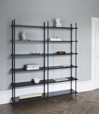 Moebe Moebe Shelving system S.255.2.B (different colour combinations) Moebe Moebe Shelving system S.255.2.B (different colour combinations)