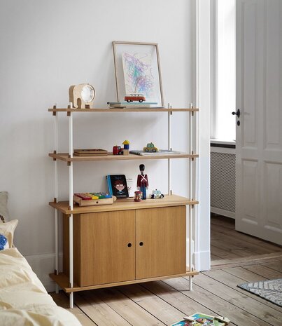 Moebe Moebe Shelving system S.115.2.C (diverse kleurencombinaties) Moebe Moebe Shelving system S.115.2.C (diverse kleurencombinaties)