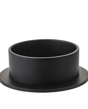 KunstIndustrien KunstIndustrien - voor Ø7cm kaars - metaal mat zwart Kandelaar Rond KunstIndustrien KunstIndustrien - voor Ø7cm kaars - metaal mat zwart Kandelaar Rond