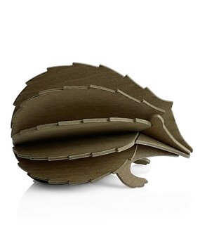 LOVI Lovi Hedgehog birch wood 8cm brown 3D animal DIY kit LOVI Lovi Hedgehog birch wood 8cm brown 3D animal DIY kit