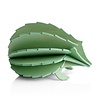 LOVI Lovi Hedgehog birch wood mint - 11cm - 3D animal DIY package LOVI Lovi Hedgehog birch wood mint - 11cm - 3D animal DIY package