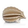 LOVI Lovi Hedgehog birch wood natural - 2 sizes - 3D animal DIY package LOVI Lovi Hedgehog birch wood natural - 2 sizes - 3D animal DIY package