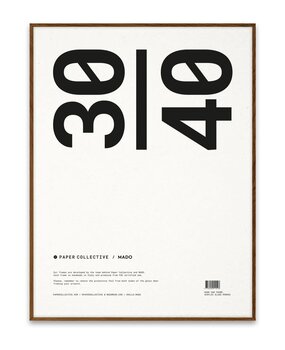 Paper Collective Paper Collective 30x40cm frame Dark Oak Paper Collective Paper Collective 30x40cm frame Dark Oak