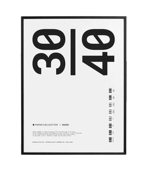 Paper Collective Paper Collective 30x40cm Zwarte Lijst Paper Collective Paper Collective 30x40cm Zwarte Lijst