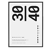 Paper Collective Paper Collective 30x40cm Zwarte Lijst Paper Collective Paper Collective 30x40cm Zwarte Lijst