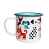 OMM Design OMM design Emaillen Beker Dog lover OMM Design OMM design Emaillen Beker Dog lover