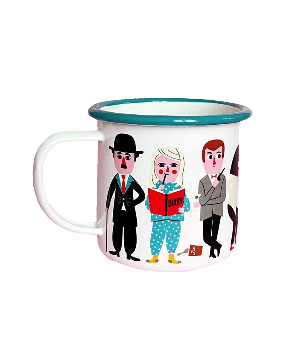 OMM design Enamel Cup Movie lover
