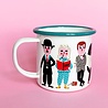 OMM Design OMM design Enamel Cup Movie lover OMM Design OMM design Enamel Cup Movie lover