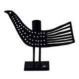 Bengt & Lotta Bengt & Lotta Dotbird kandelaar H26,5 x W30 ijzer zwart Bengt & Lotta Bengt & Lotta Dotbird kandelaar H26,5 x W30 ijzer zwart