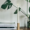 Uyuni Lighting Uyuni Lighting LED Wax dinerkaars 2 stuks Ø2,3 x 20cm Nordic White Uyuni Lighting Uyuni Lighting LED Wax dinerkaars 2 stuks Ø2,3 x 20cm Nordic White