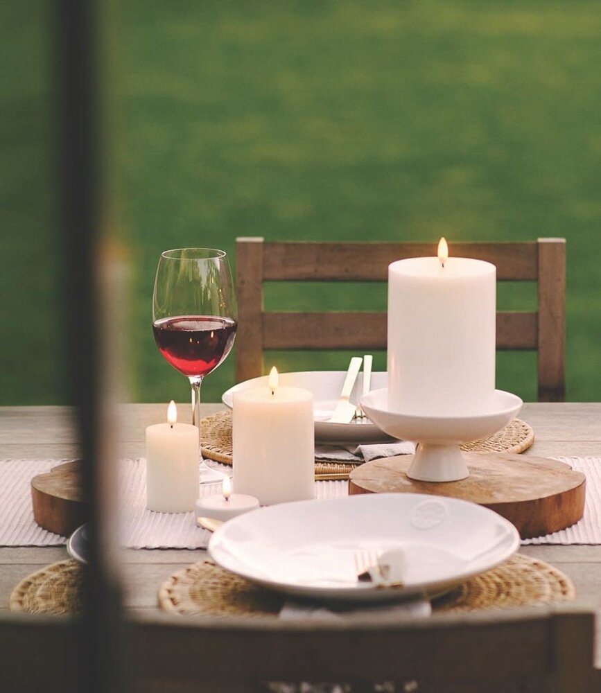 Uyuni Lighting Uyuni Lighting LED pillar candle Ø7,8 x 10cm Nordic White Uyuni Lighting Uyuni Lighting LED pillar candle Ø7,8 x 10cm Nordic White