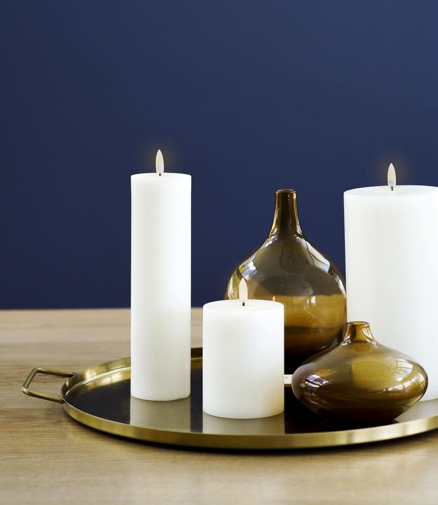 Uyuni Lighting Uyuni Lighting LED Wax stompkaars Ø7,8 x 10cm Nordic White Uyuni Lighting Uyuni Lighting LED Wax stompkaars Ø7,8 x 10cm Nordic White