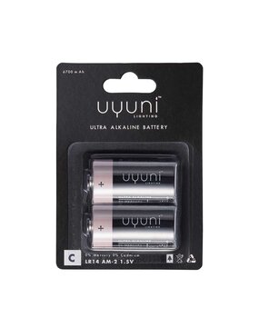 Uyuni Lighting Uyuni Lighting C-Batteries 2 pieces for LED candles Uyuni Lighting Uyuni Lighting C-Batteries 2 pieces for LED candles