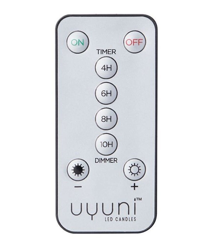 Uyuni Lighting Uyuni Lighting remote control silver 3.9 x 9 x 0.7cm incl. battery Uyuni Lighting Uyuni Lighting remote control silver 3.9 x 9 x 0.7cm incl. battery