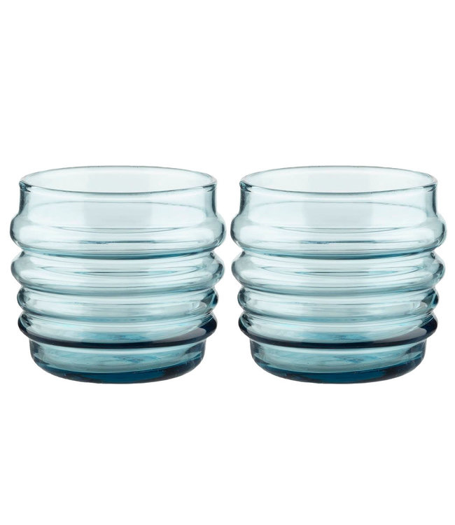 Marimekko Marimekko Sukat Makkaralla Glass Set of 2 pieces Aqua