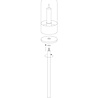Uyuni Lighting Uyuni Lighting Outdoor paal H30-94cm 3-delig voor LED lantaarn (excl. lantaarn) Uyuni Lighting Uyuni Lighting Outdoor paal H30-94cm 3-delig voor LED lantaarn (excl. lantaarn)