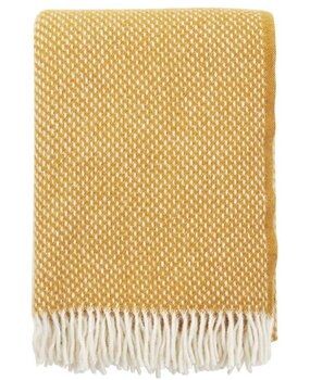 Klippan Klippan Preppy plaid 130x200 made of 100% Eco Wool mustard Klippan Klippan Preppy plaid 130x200 made of 100% Eco Wool mustard